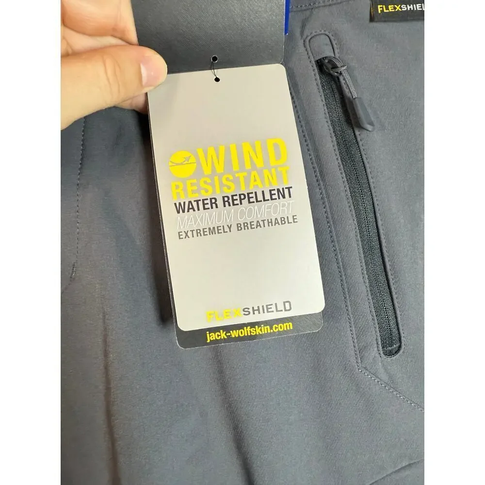 NEW Jack Wolfskin Mens Activate Thermic Flex Shield Pants Outdoor Hiking - Med